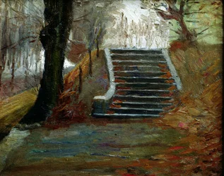 The Steps at the Frederiksberg Gardens, Copenhagen